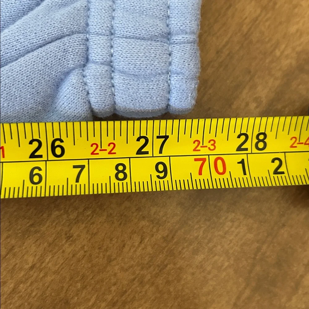 Aritzia Cozy Fleece Mega Sweatpants Dayflower Blue XS Oversized High Rise II